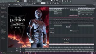 Michael Jackson - Beat it (Fl Studio Full Remake + FLP)