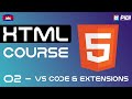 Install VS Code &amp; Extensions | HTML Course | Ep : 02 | By : BROSSPICH