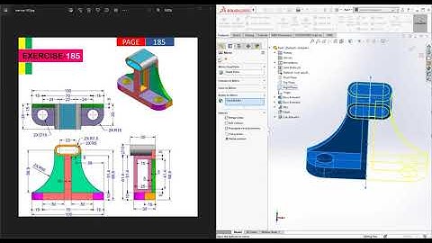 Exercise 17 Solidworks challenge(200) solidworks course