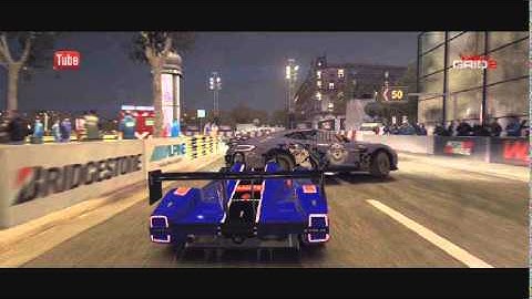 GRID 2: PARIS ELIMINATOR DISASTROUS AI DE-RAILING - RaceNet