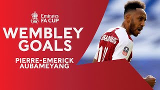 Aubameyang + Wembley = Goals ⚽️  5 Goals in Last 3 Games | Emirates FA Cup