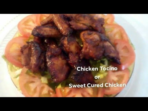 #24th Series #HOW I MADE MY CHICKEN TOCINO or SWEET CURED CHICKEN - YouTube