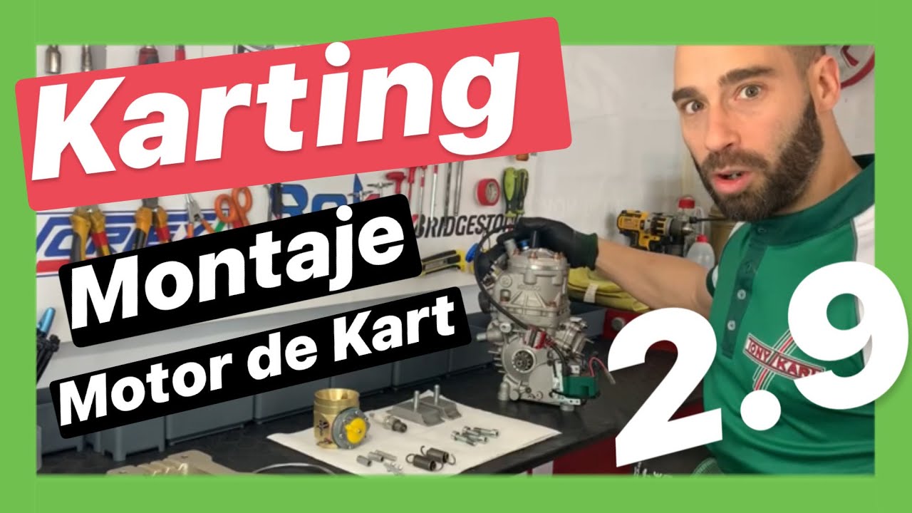 Como montar un kart: Montaje de un motor VORTEX categoria OK!!!