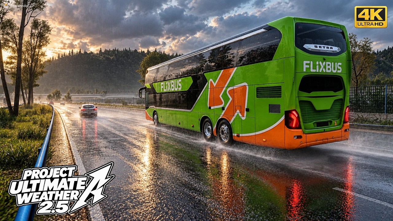 ETS2 1.61 | Realistic BUS Driving | Setra S 531 DT | Project