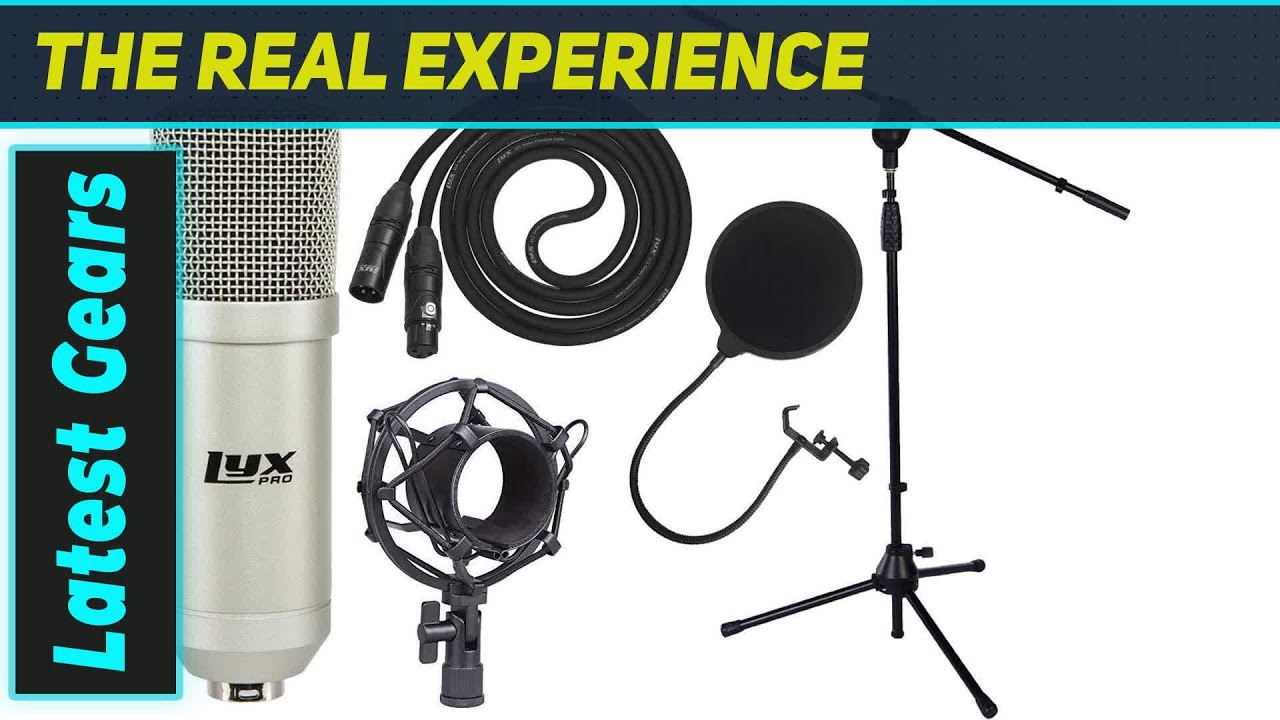 LyxPro Condenser Microphone: The Ultimate Studio Sound for Every