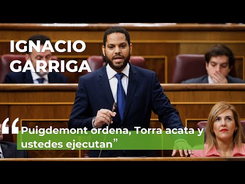 Garriga recuerda al Gobierno que es rehén de Torra y Maduro