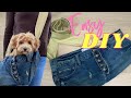 DIY DOG PURSE OUT OF JEANS