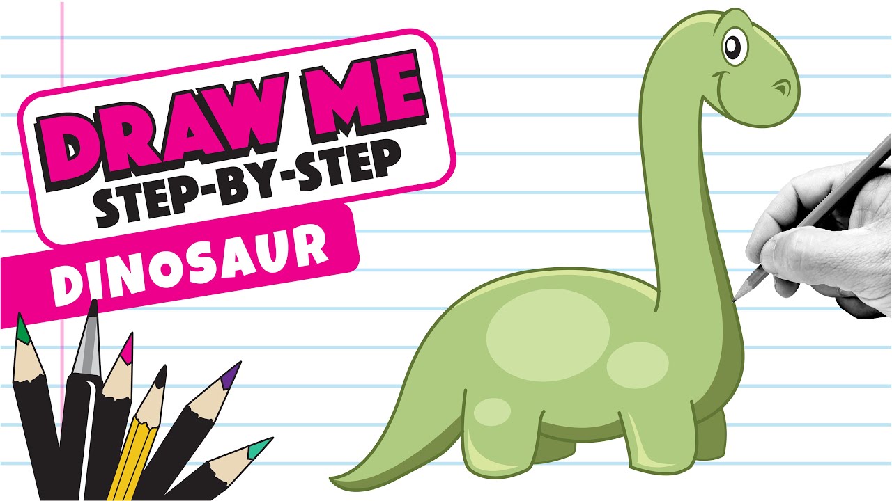 How To Draw A Dinosaur Brontosaurus YouTube How to draw a dinosaur brontosaurus youtube