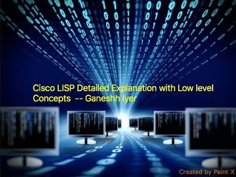 Cisco LISP Overview & Mobility Deep Concepts with Ganeshh Iyer