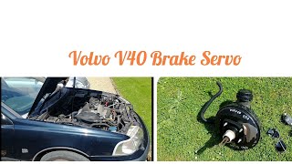 Volvo V40 / S40 Brake Servo Booster & Master Cylinder replacement