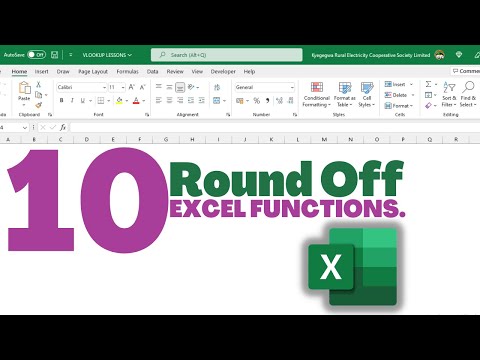 Round Number Values in Excel | The 10 Best Functions