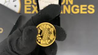 2021 Canada 1 oz Proof Gold Rarest Coins - 1936 Dot 10C Coin .9999 Fine