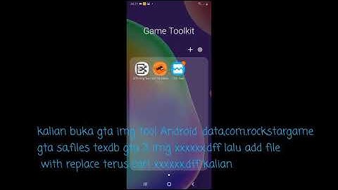 Tutorial masang mod kendaraan di gta sa android