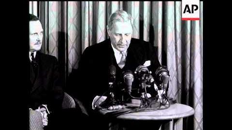 ARRIVAL OF WINTHROP ALDRICH