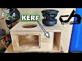 Fabricando Cajón KERF para Subwoofer Ruso Deaf Bonce DB412D1-Parte 1 | EBAC