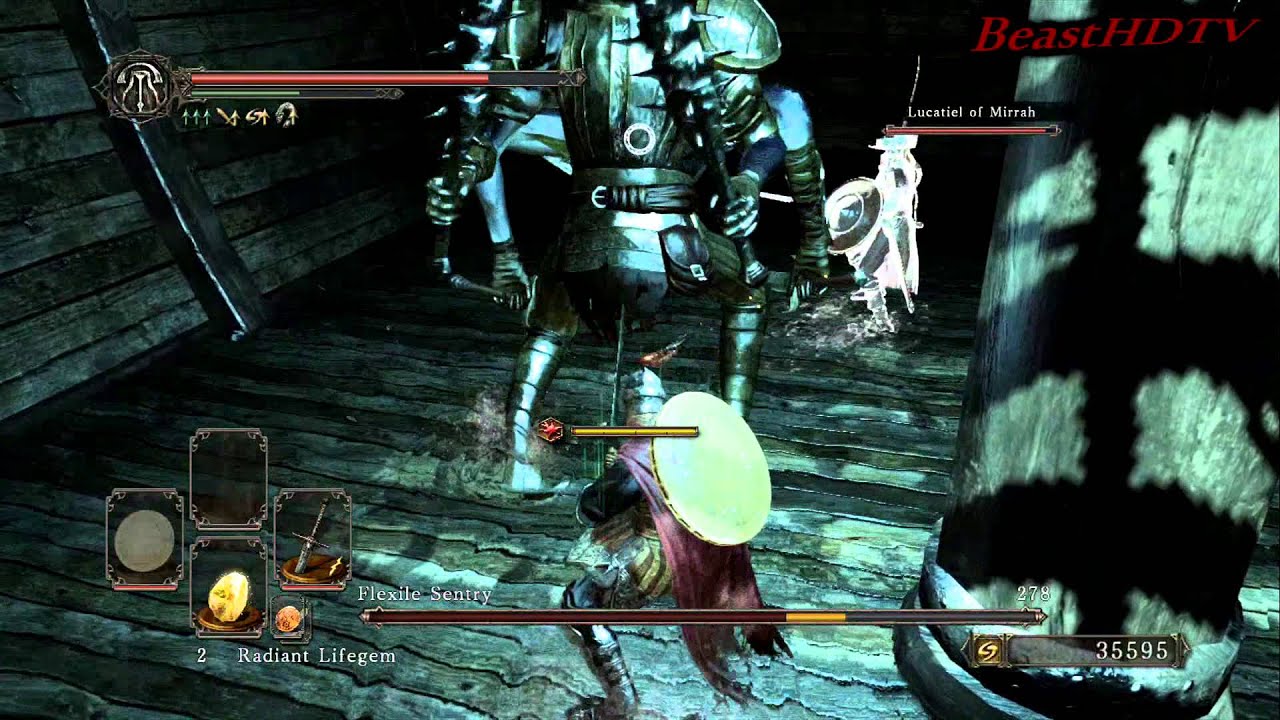 Dark Souls 2 - Flexible Sentry (Boss Fight)