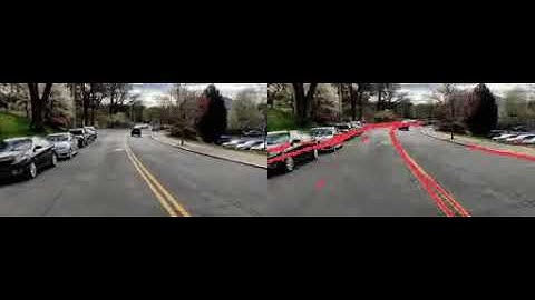 Hybrid Spatial Temporal DL Architecture for Lane Detection