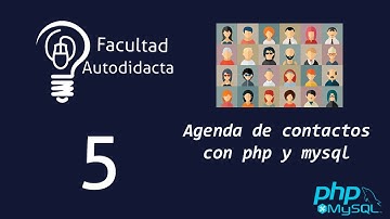 Agenda de contactos con php y mysql | Agregar modales a contactos. Cap 5