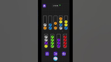 Lv 16 Ball Sort: Color Puzzle Master / 球排序大師：顏色分類解謎益智遊戲 / ボール ソート マスター: カラー パズル (Guru Game)