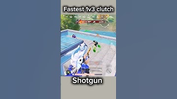 Fastest 1v3 clutch! #trend