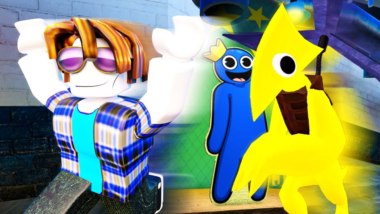 ROBLOX Rainbow Friends Chapter 2 FUNNY MOMENTS (YELLOW?) 