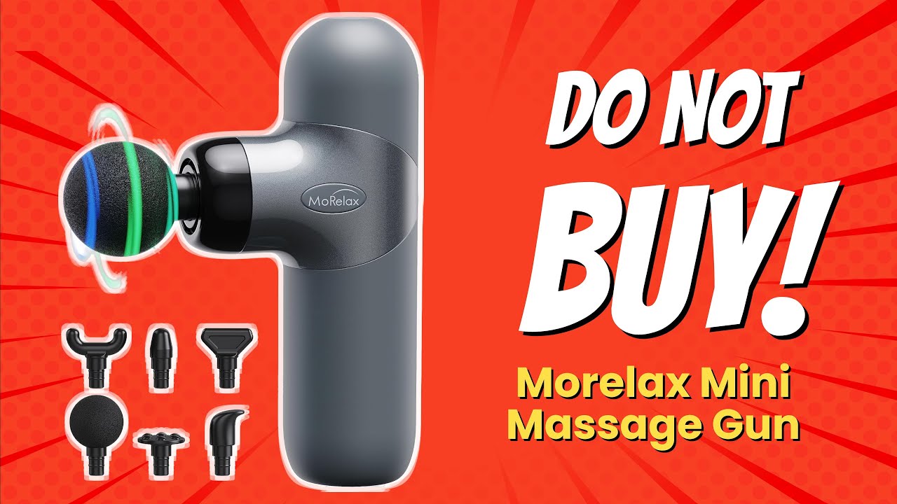 DON'T BUY Morelax Mini Massage Gun Before Watching This! 😱 (7 Reasons)