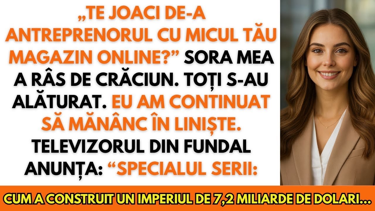Sora mi-a spus să nu mă mai joc de-a antreprenorul — apoi a apărut pe TV povestea imperiului meu