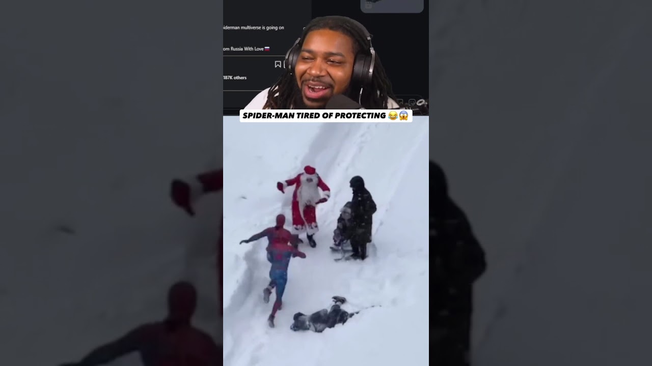 Spider-Man on demon time 👊🏾😳😂