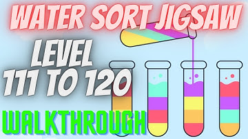 Water Sort Jigsaw Level 111 to 120