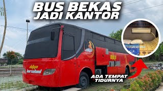 BUS BEKAS JADI KANTOR