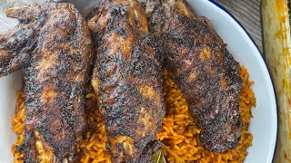 HOW TO MAKE JERK TURKEY WINGS || OVEN RECIPE JAMAICAN STYLE