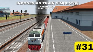 INDONESIAN TRAIN SIMULATOR : Career (Mode Chapter 2 - Trip 12) Gameplay Walkthrough Android Part 31