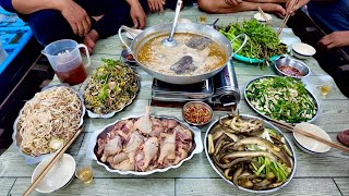Thăm Lú Trúng Đậm Cá Rô Đồng Cùng Nhau Lai Rai Món Sâm Nước Hấp Nước Mắm 
