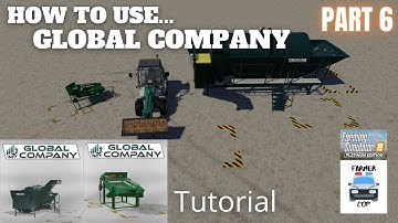 How To Use Global Company Part 6 - Farming Simulator 19