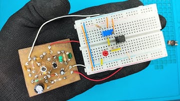 How to make a simple R.F Transmitter and Receiver( Transistor based circuit) (Part -1)