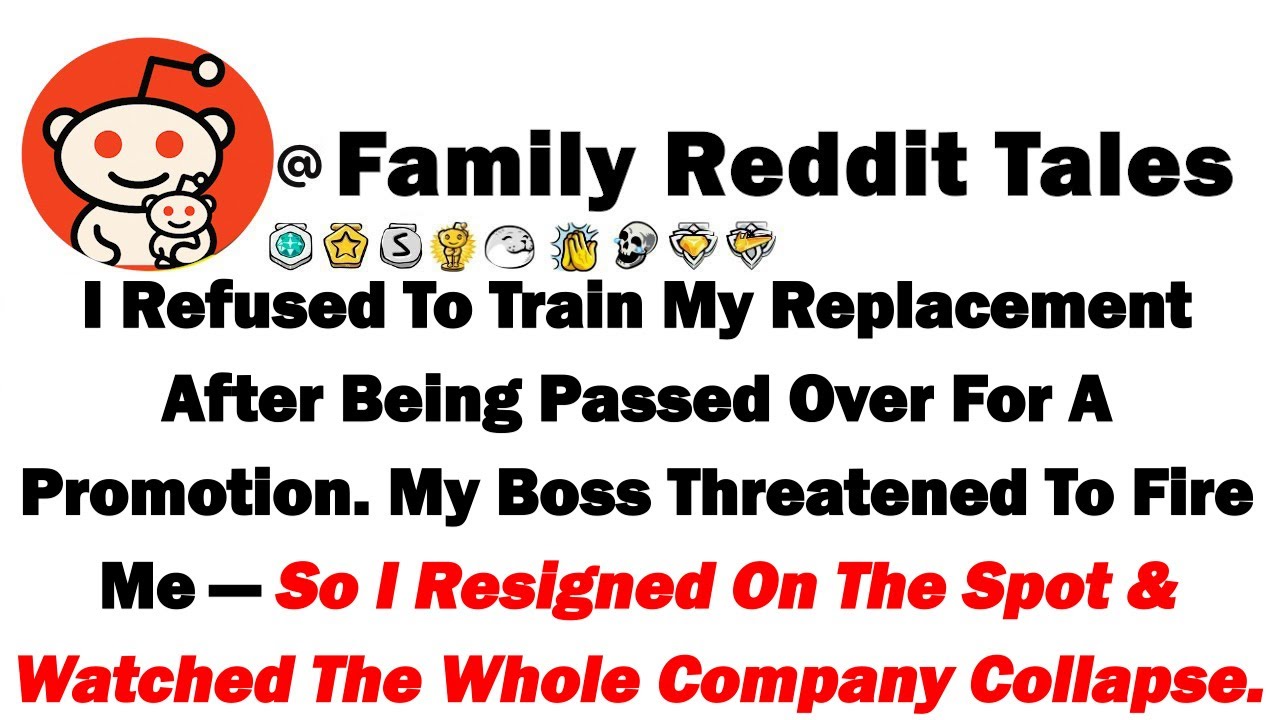 Я отказался обучать своего преемника после того, как меня обошли с повышением. Мой начальник приг...