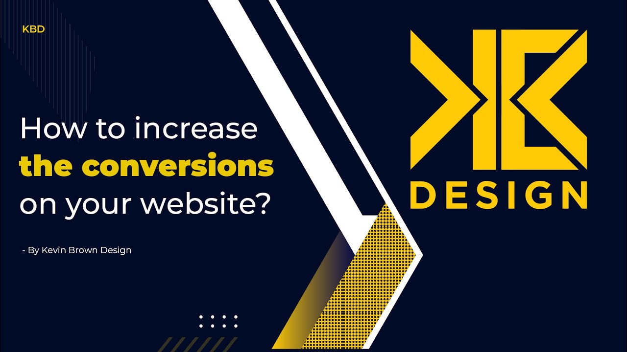 How to increase your website conversions - YouTube