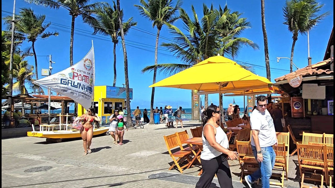 Porto de galinhas preço de comida no centro mês fevereiro 2026 ipojuca brazil