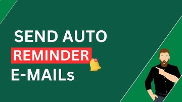 Automatically Send Reminder Email Using Google AppScript