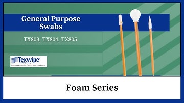 General-Purpose Swab: Foam Series