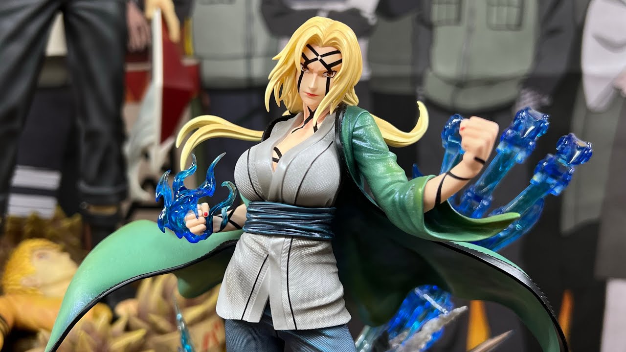 火影忍者雕像開箱)陽台哥/十年百忍/綱手/ツナデ/Tsunade/傳說三忍 