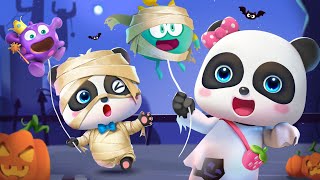 scary halloween party halloween cartoon bad germ family halloween songs babybus