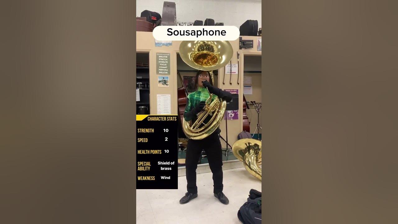 Choose your Brass Character #band #marchingband #tuba #euphonium #trombone #trumpet
