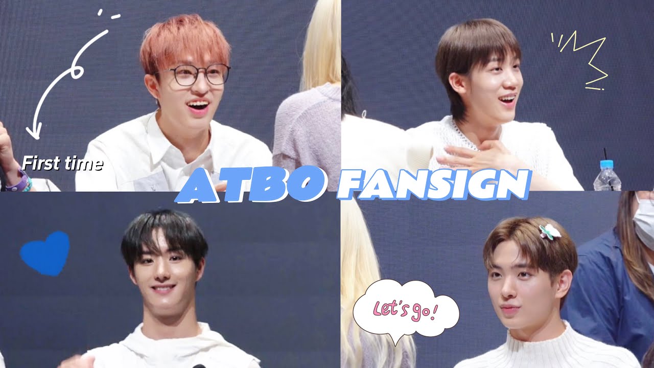 First Kpop Fansign in my life! 2023/7/2 ATBO