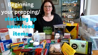 Where to begin when prepping non food items