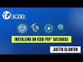 ICDD PDF Database Installation
