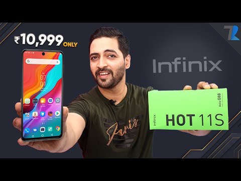 Infinix Hot 11S Unboxing & Hands On - Helio G88 | 6.78" 90Hz | 50MP Camera | 5000 mAh 18W ⚡⚡