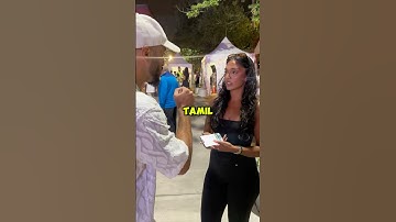 What is the oldest language in the world? #language #tamil #interview #sanskrit #trivia