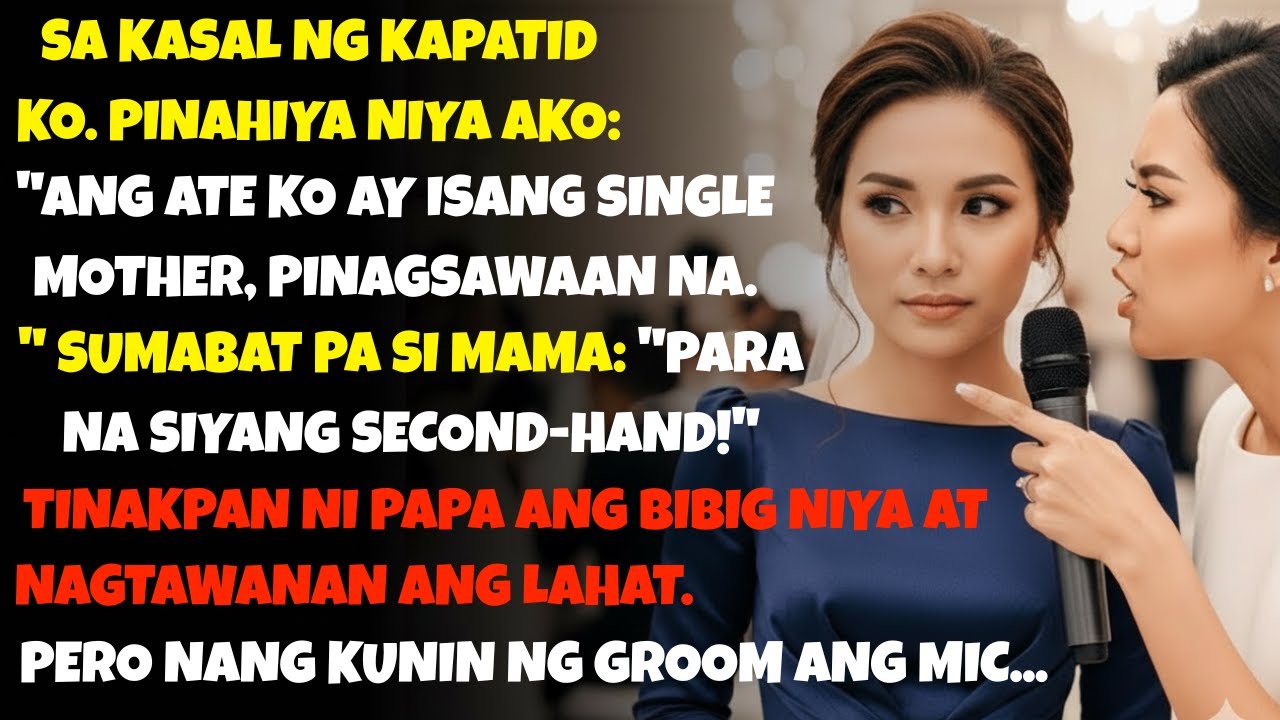 Tinawag Akong Walang Silbi Sa Kasal 💔 Pero Ang Ginawa Ng Groom Sa Harap Ng Lahat… Hindi Ko Inakala,,