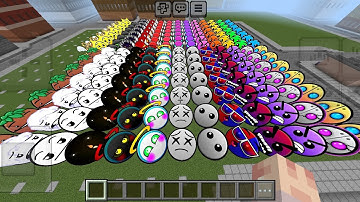 Lobotomy Nextbots V3 | Geometry Dash Difficulty Faces | MCPE